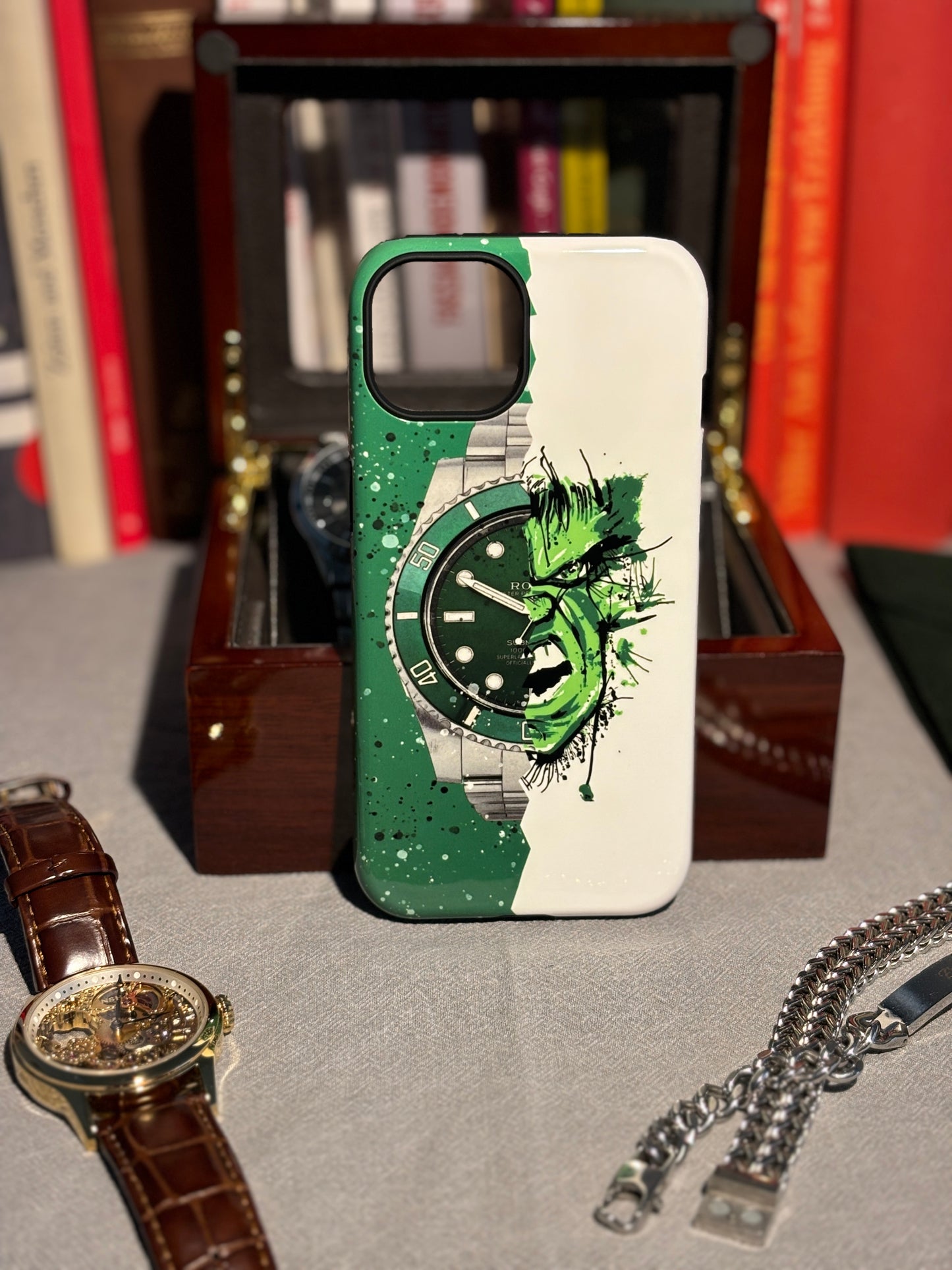 Rolex Submariner x Hulk Samsung Phone Case