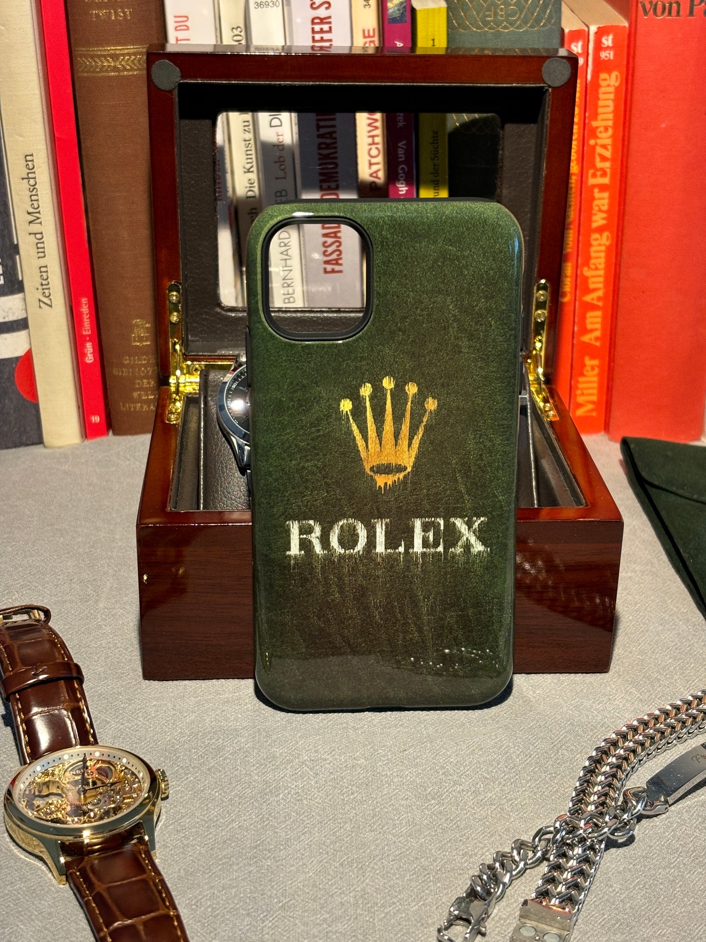 Rolex Graffiti Samsung Phone Case Green