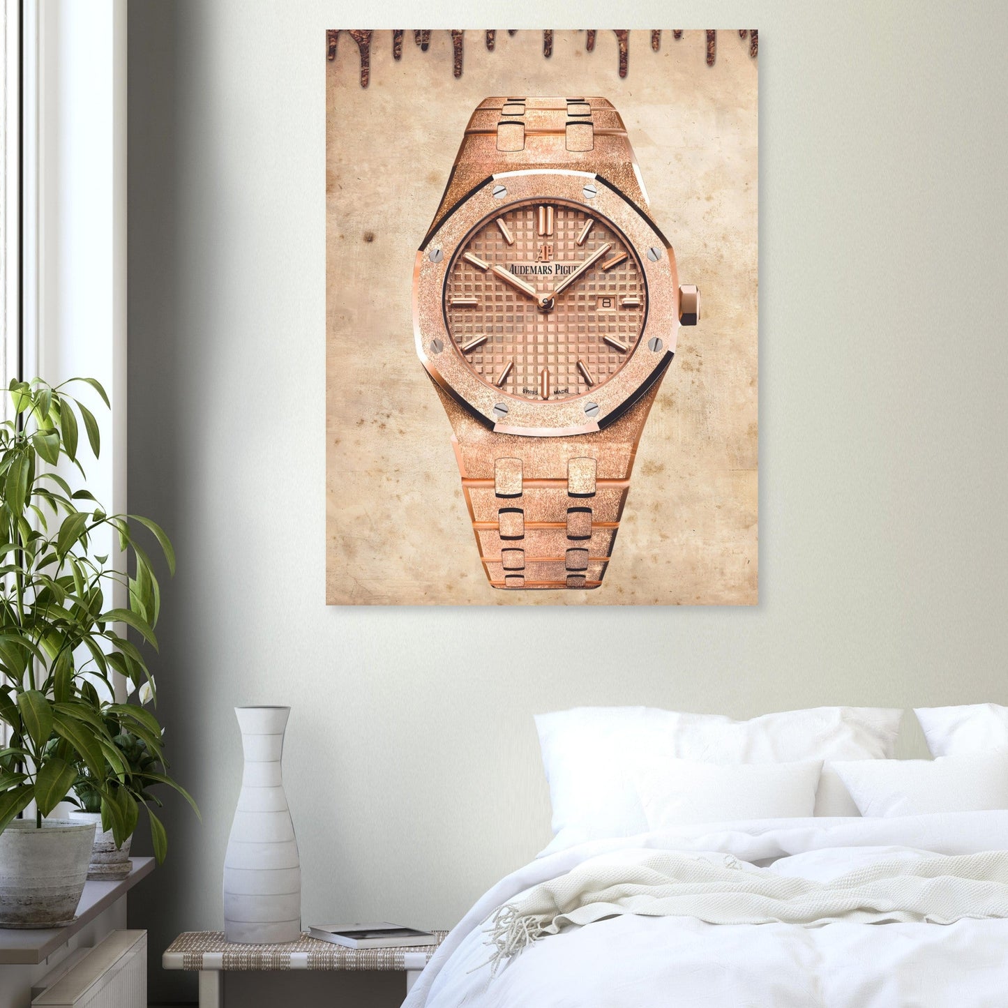 Audemars Piguet Royal Oak Rosé Gold Poster - Watcheez