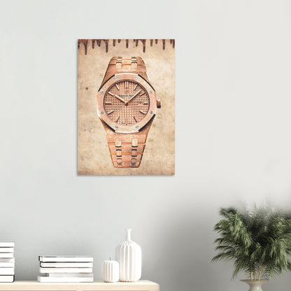 Audemars Piguet Royal Oak Rosé Gold Poster - Watcheez