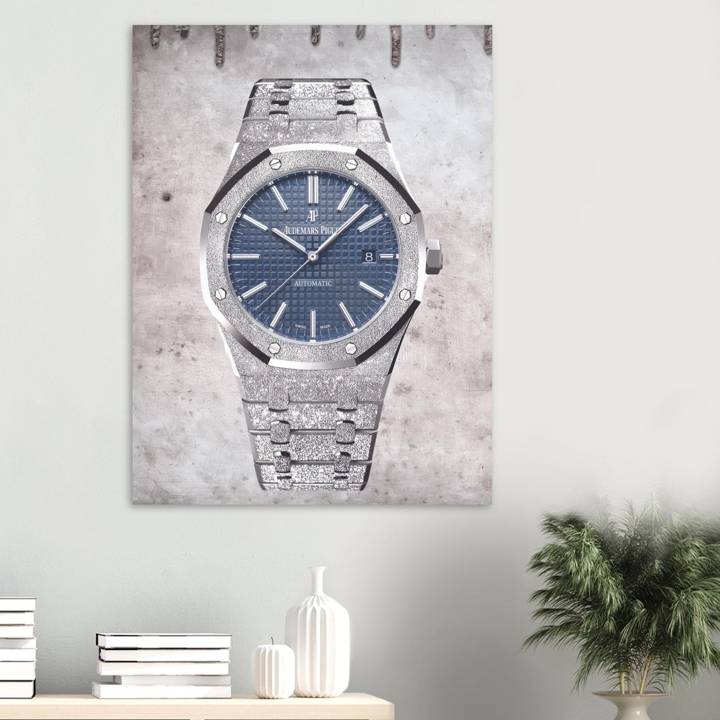 Audemars Piguet Royal Oak Steel Poster - Watcheez