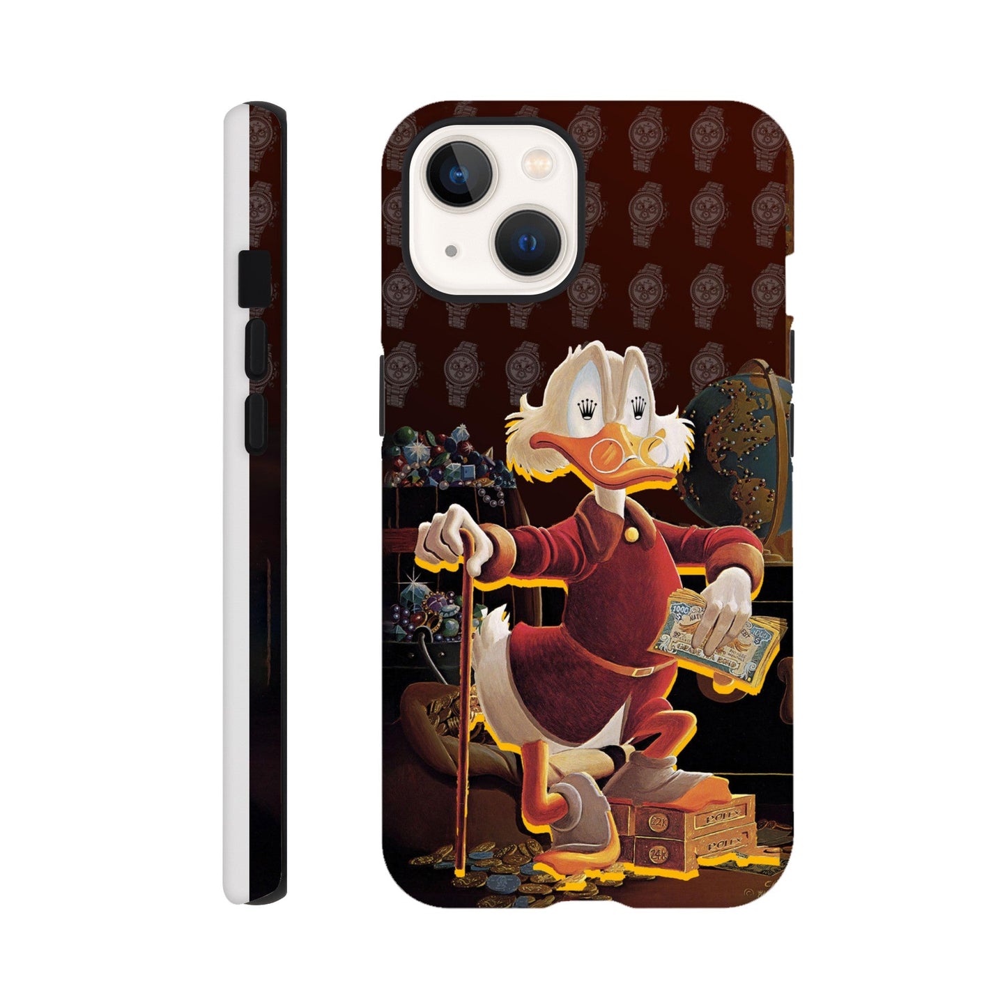 Dagobert Duck x Rolex Iphone Case - Watcheez