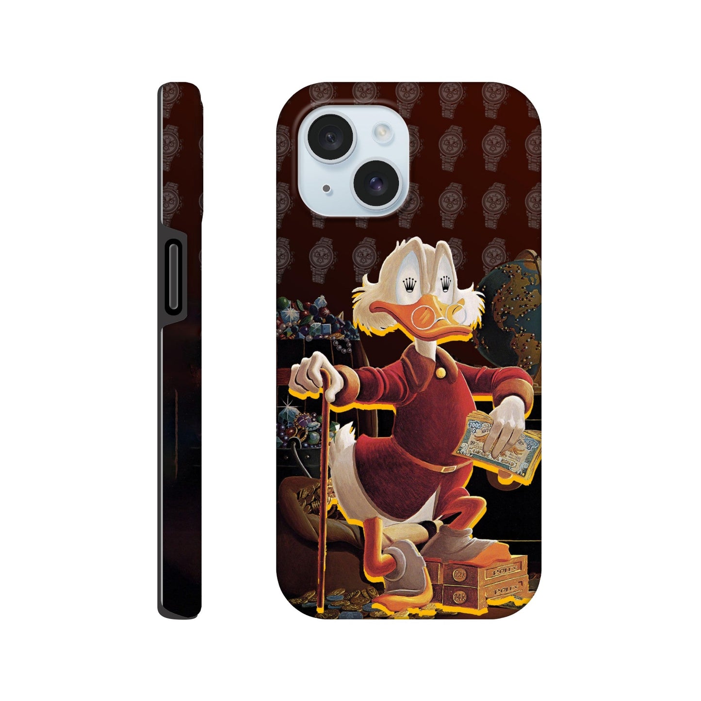 Dagobert Duck x Rolex Iphone Case - Watcheez