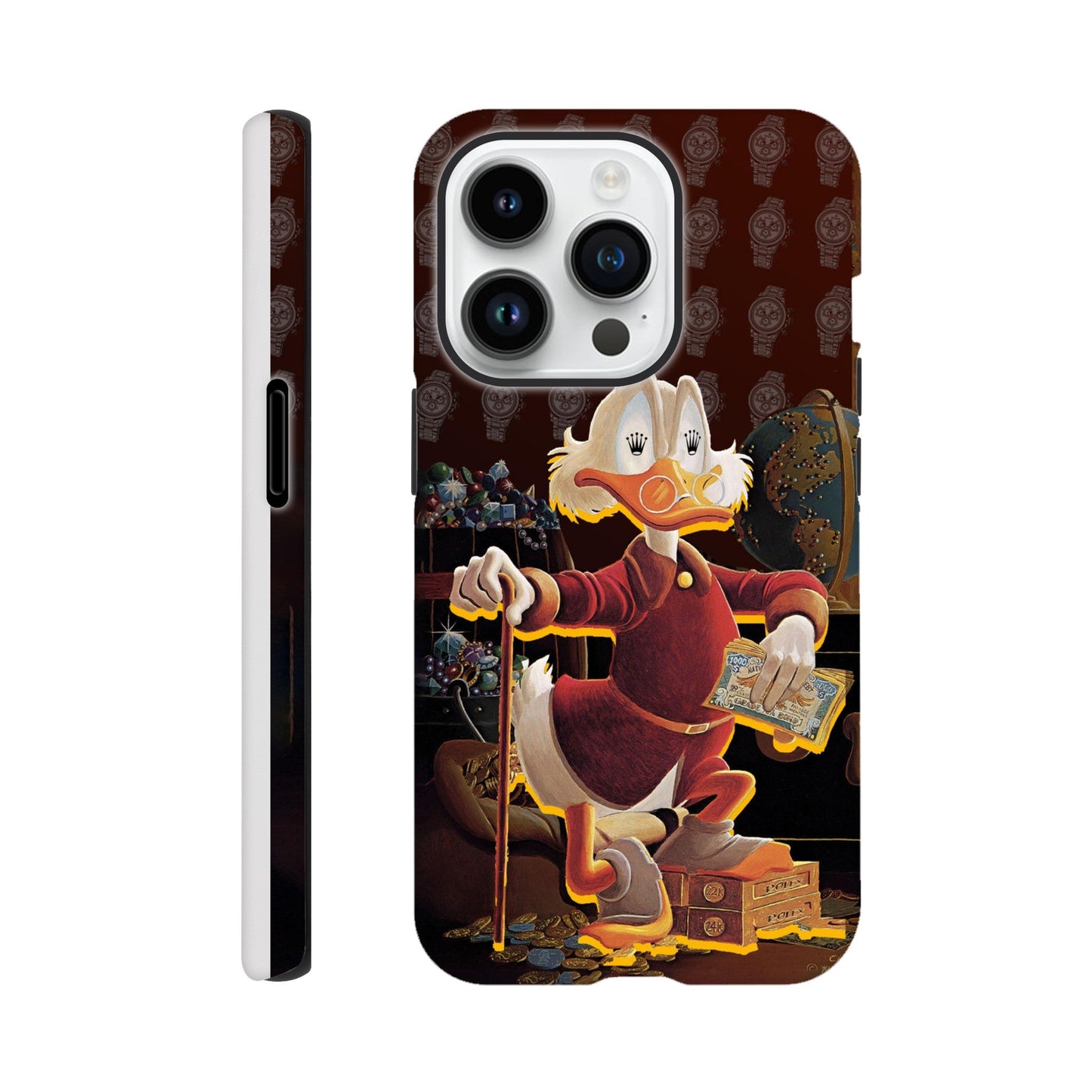 Dagobert Duck x Rolex Iphone Case - Watcheez