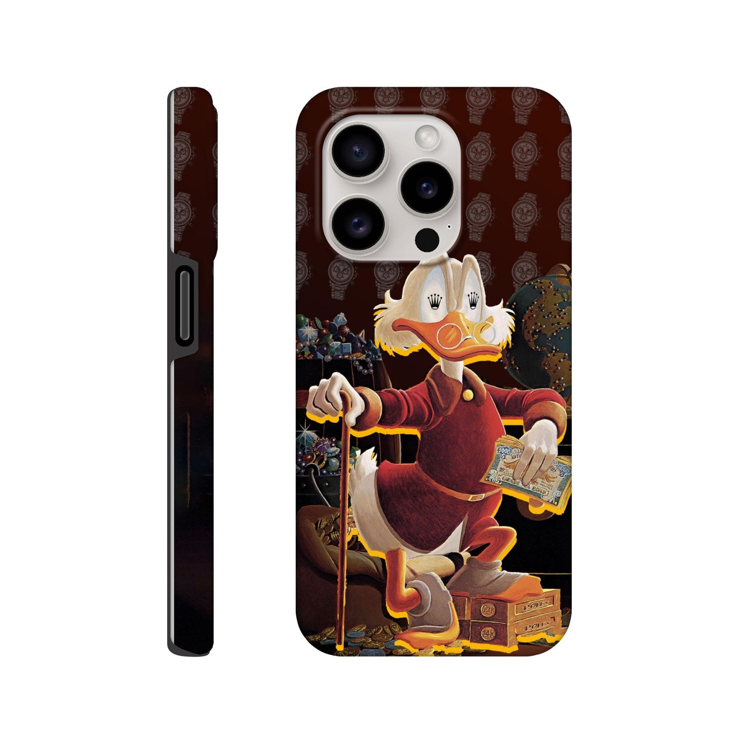 Dagobert Duck x Rolex Iphone Case - Watcheez