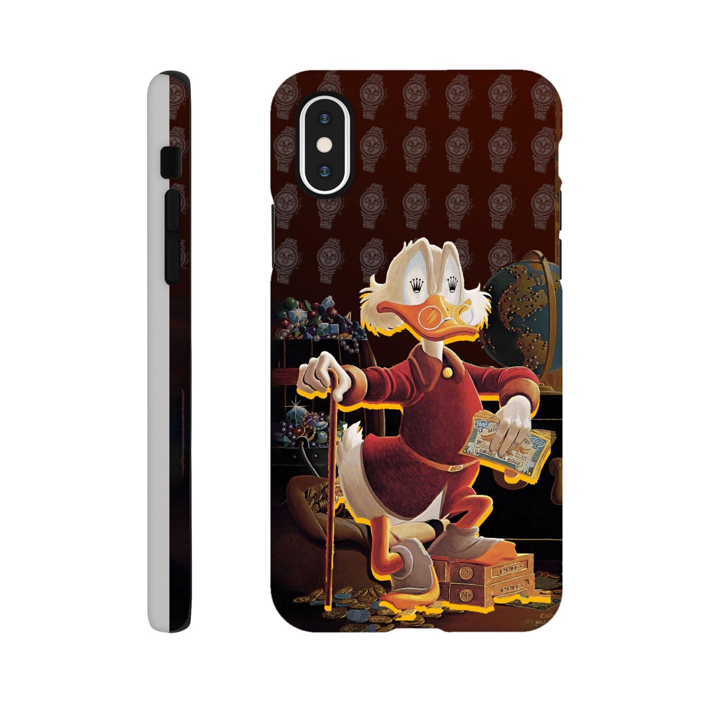 Dagobert Duck x Rolex Iphone Case - Watcheez