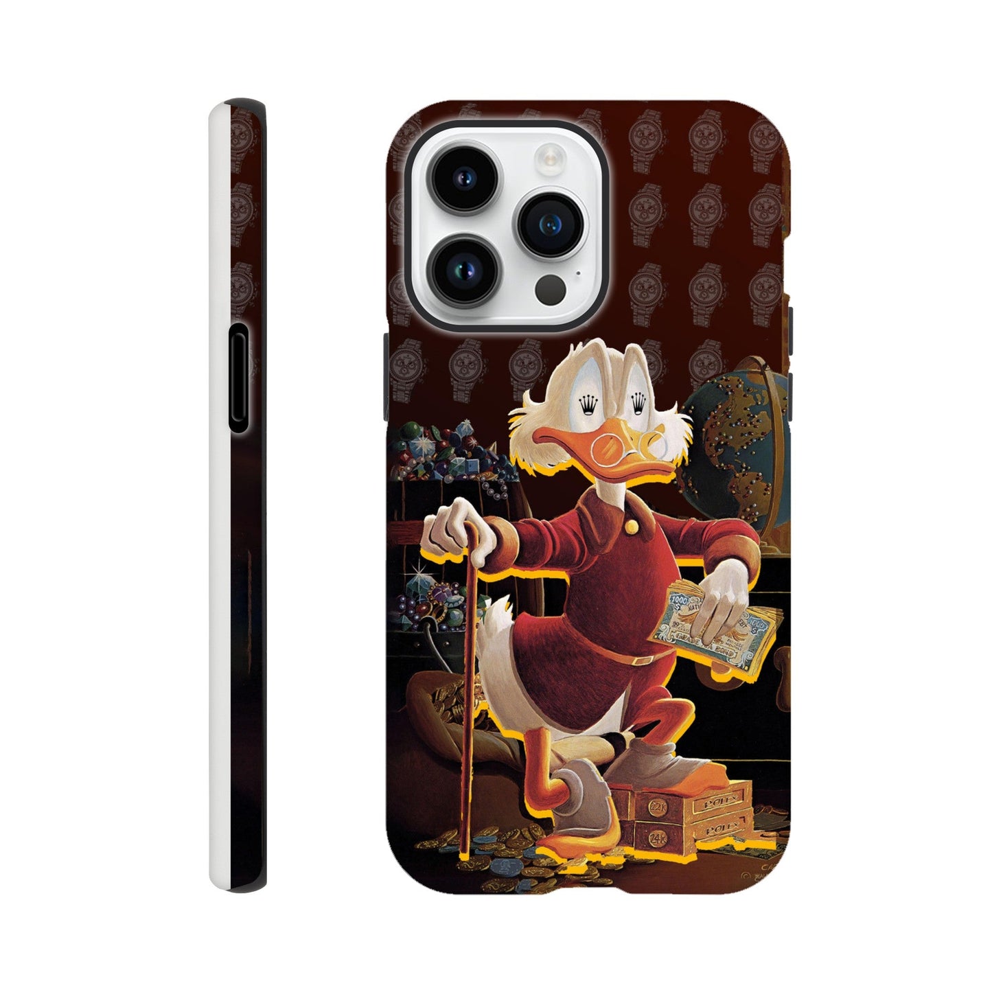 Dagobert Duck x Rolex Iphone Case - Watcheez