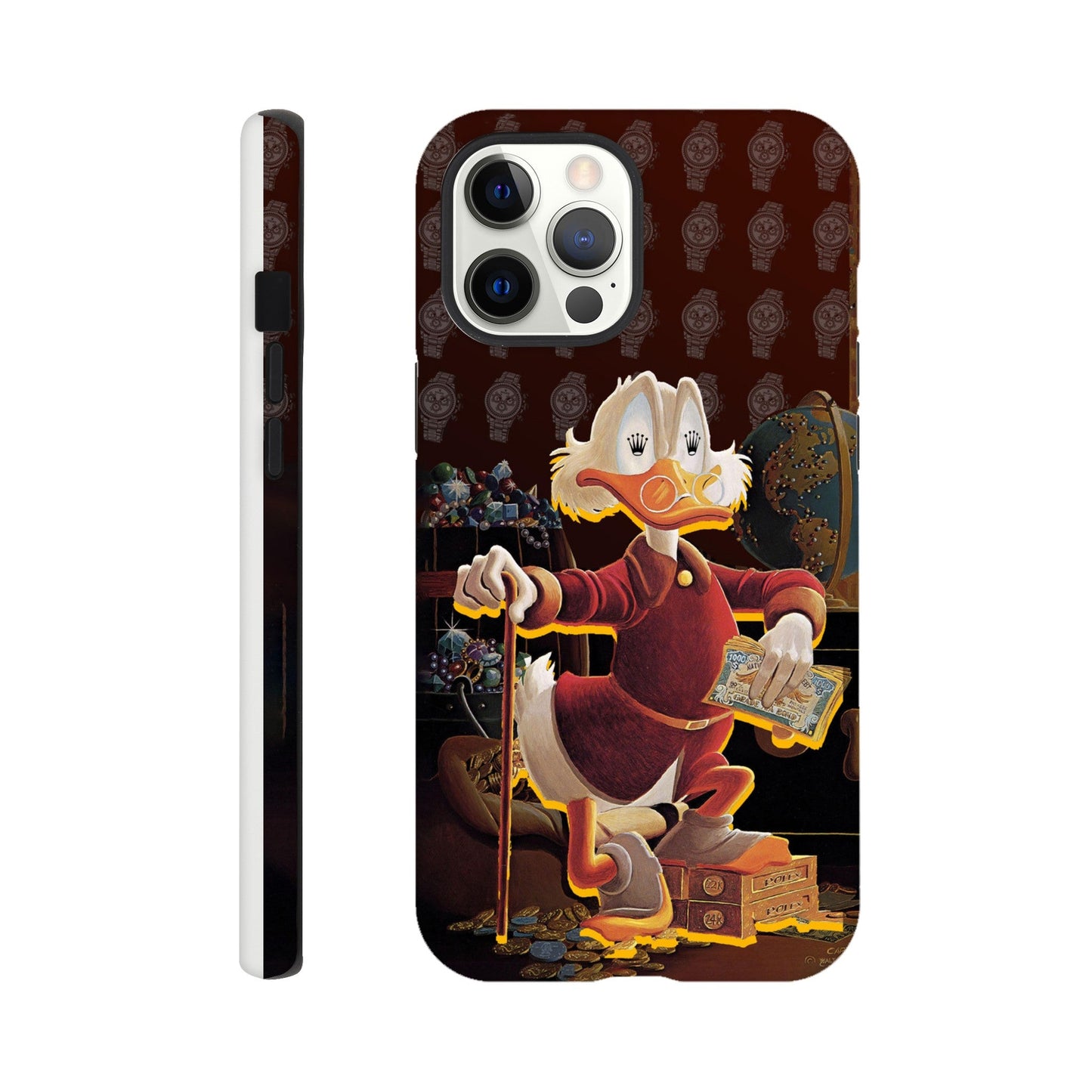 Dagobert Duck x Rolex Iphone Case - Watcheez