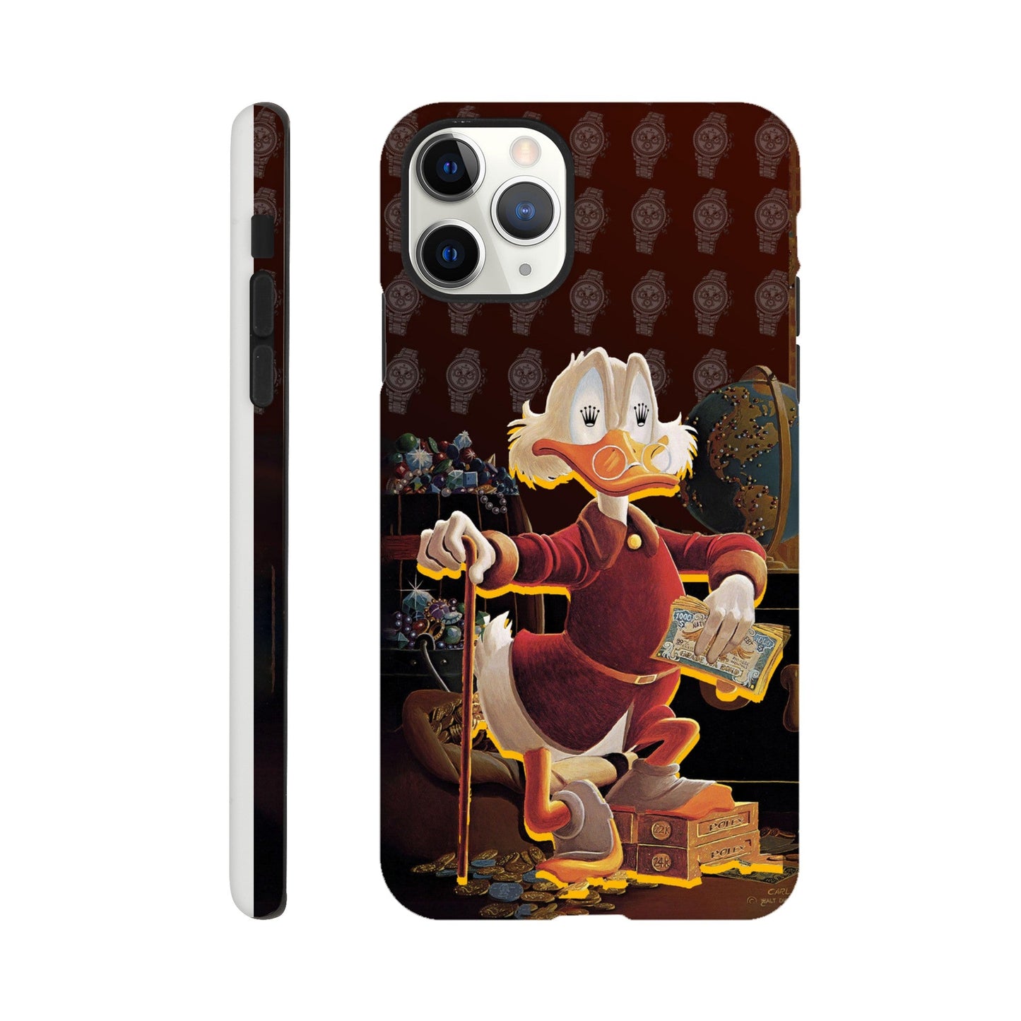 Dagobert Duck x Rolex Iphone Case - Watcheez