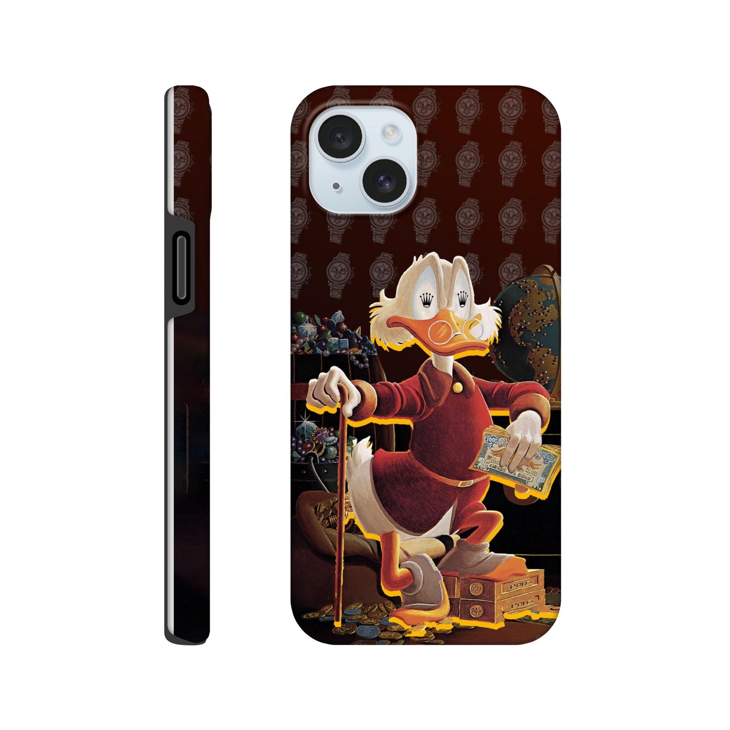 Dagobert Duck x Rolex Iphone Case - Watcheez