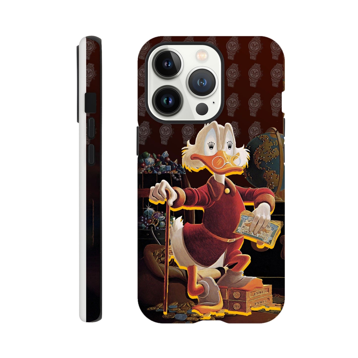 Dagobert Duck x Rolex Iphone Case - Watcheez