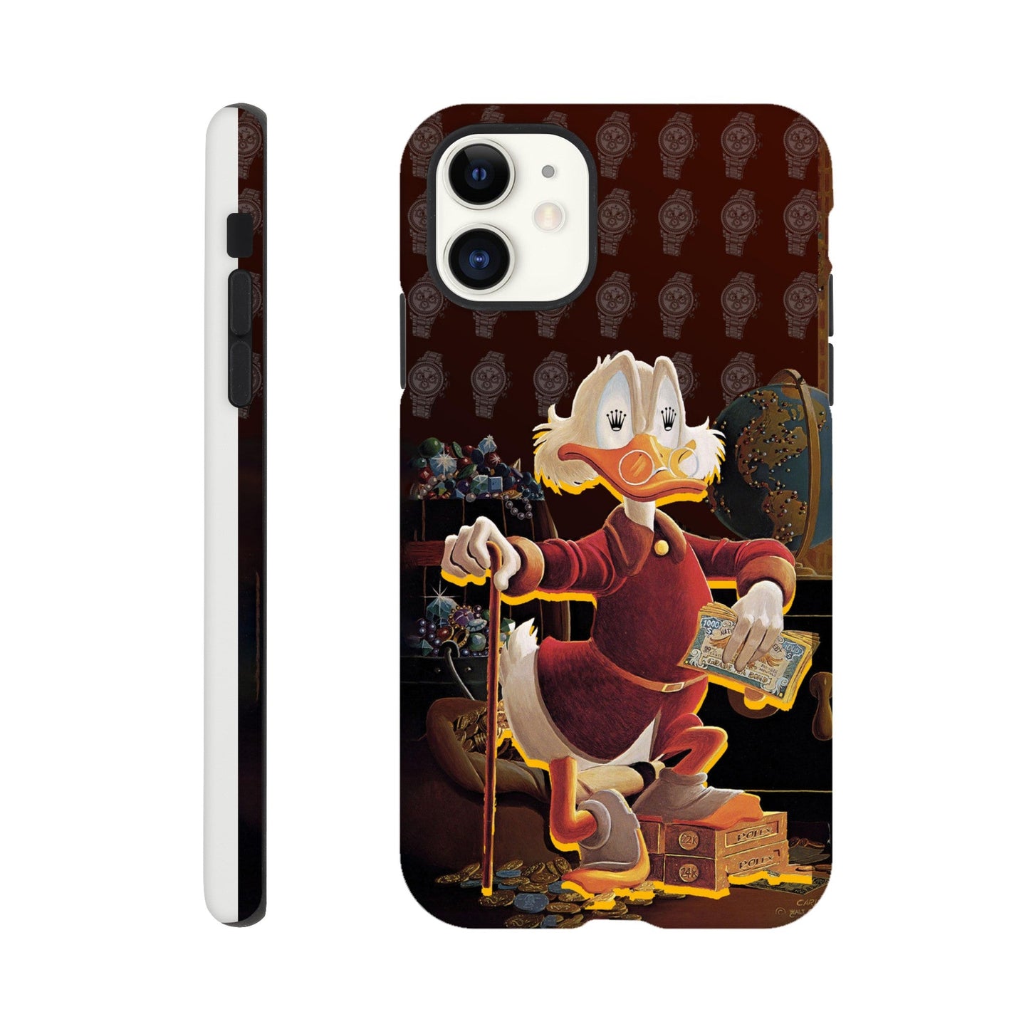 Dagobert Duck x Rolex Iphone Case - Watcheez