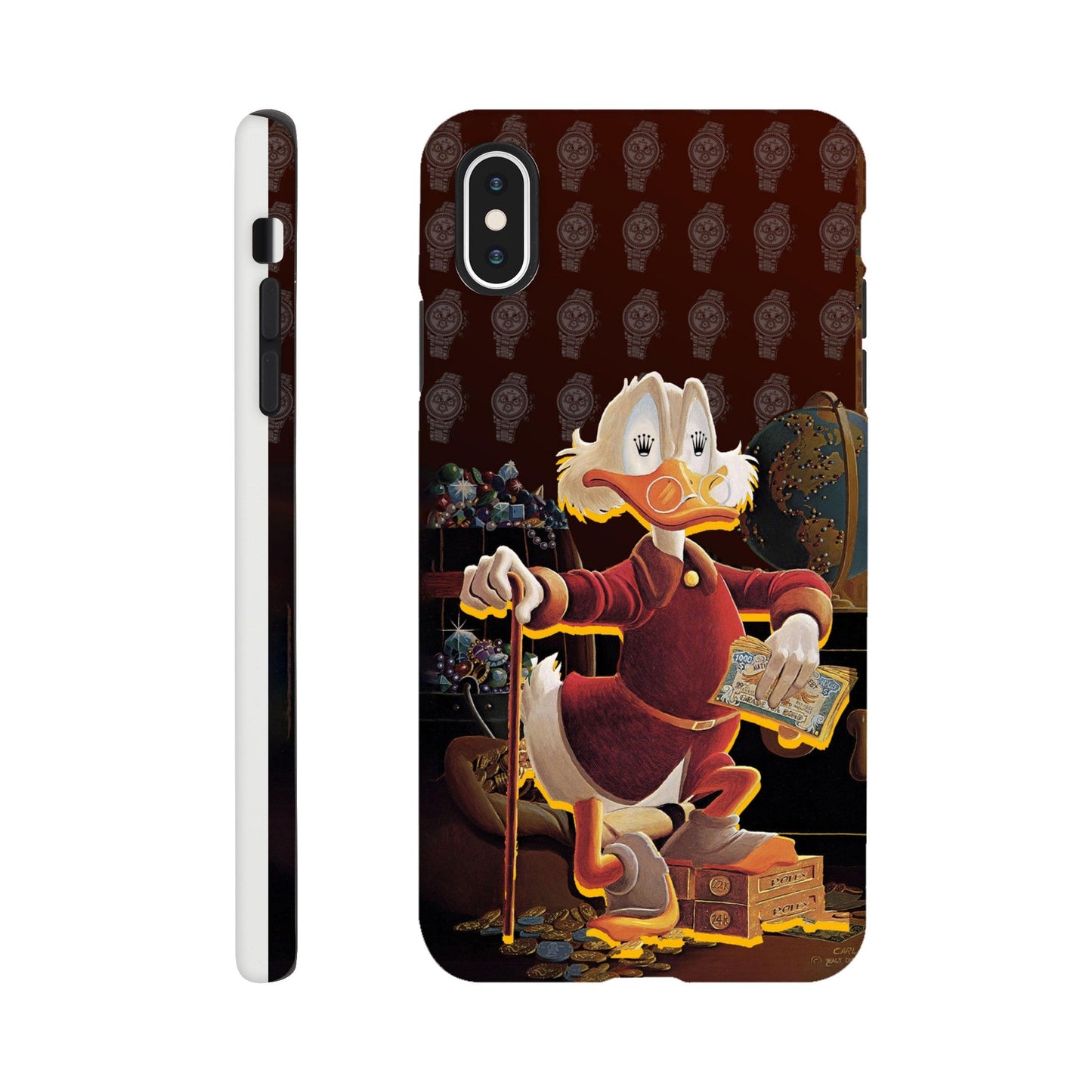 Dagobert Duck x Rolex Iphone Case - Watcheez