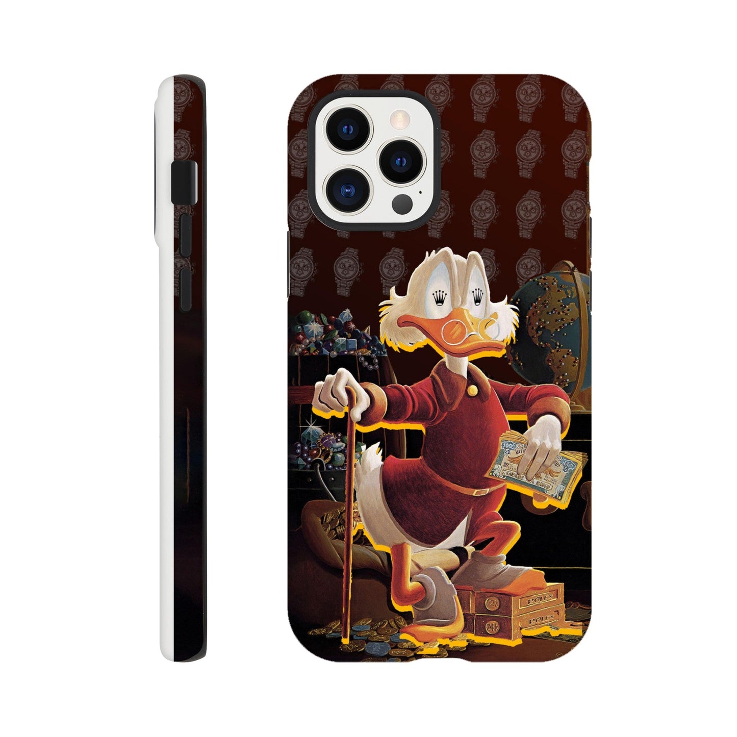 Dagobert Duck x Rolex Iphone Case - Watcheez