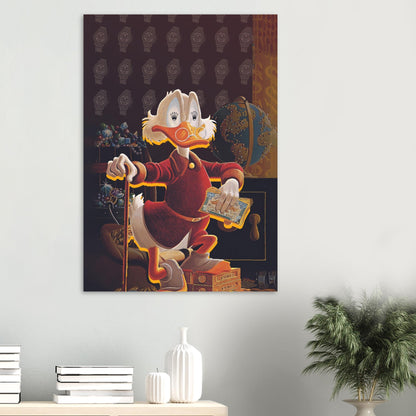 Dagobert Duck x Rolex Poster - Watcheez