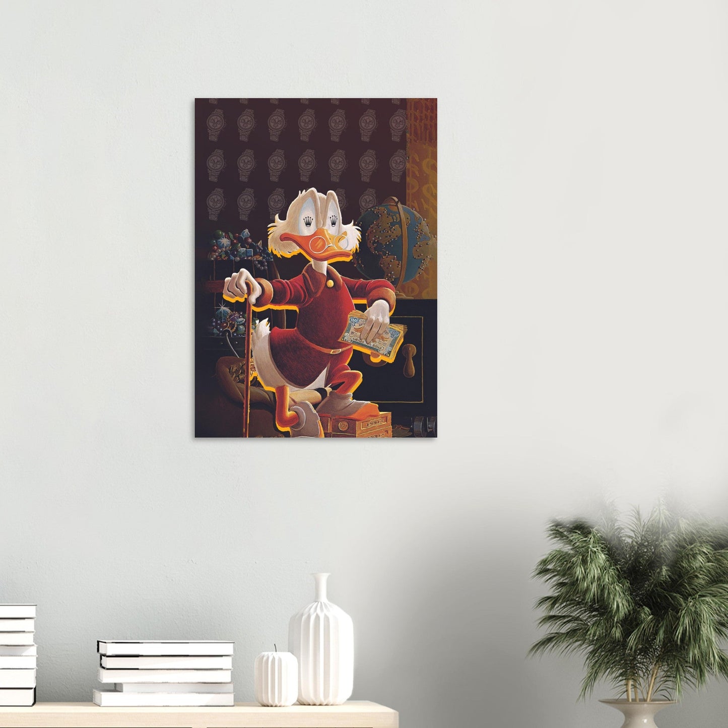 Dagobert Duck x Rolex Poster - Watcheez