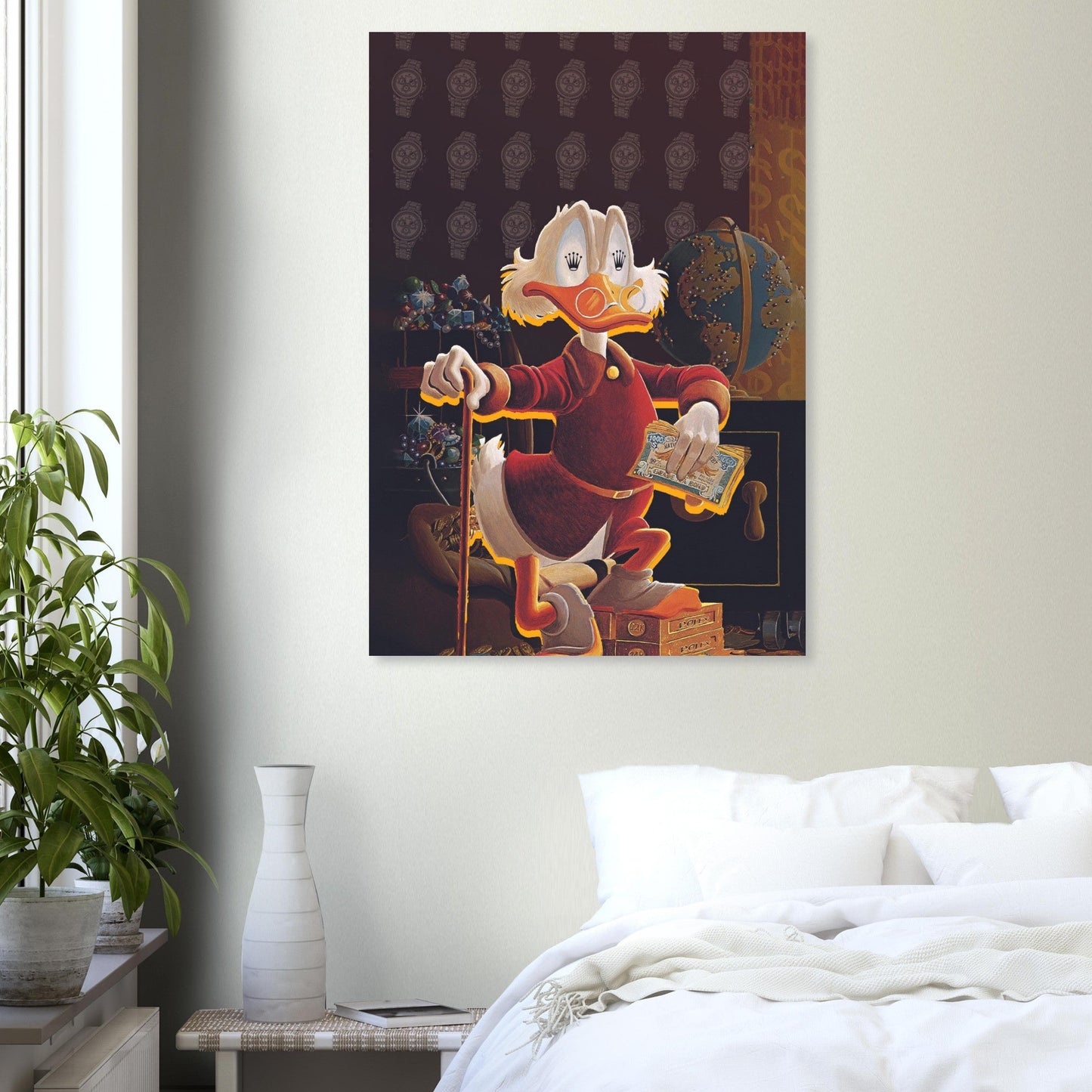 Dagobert Duck x Rolex Poster - Watcheez