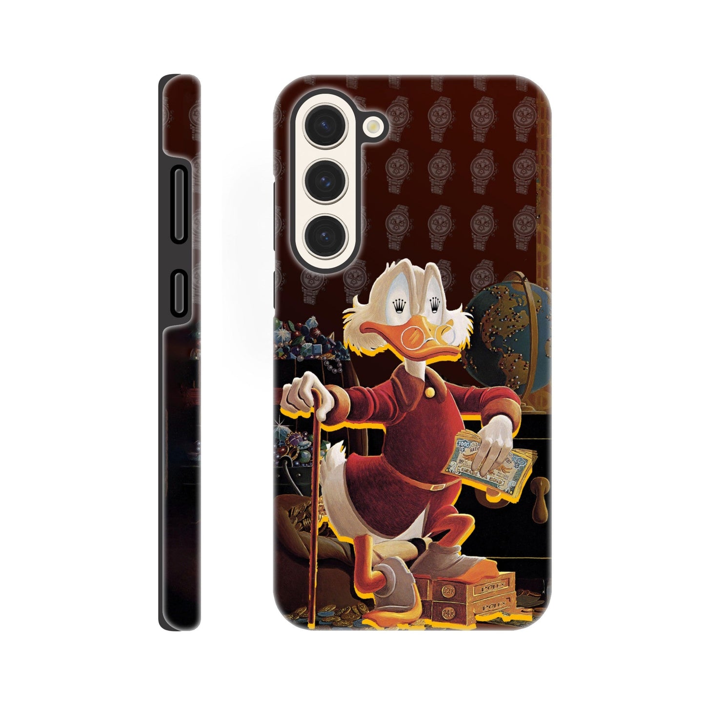 Dagobert Duck x Rolex Samsung Phone Case - Watcheez