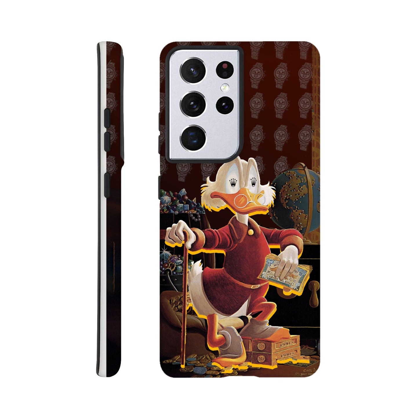 Dagobert Duck x Rolex Samsung Phone Case - Watcheez