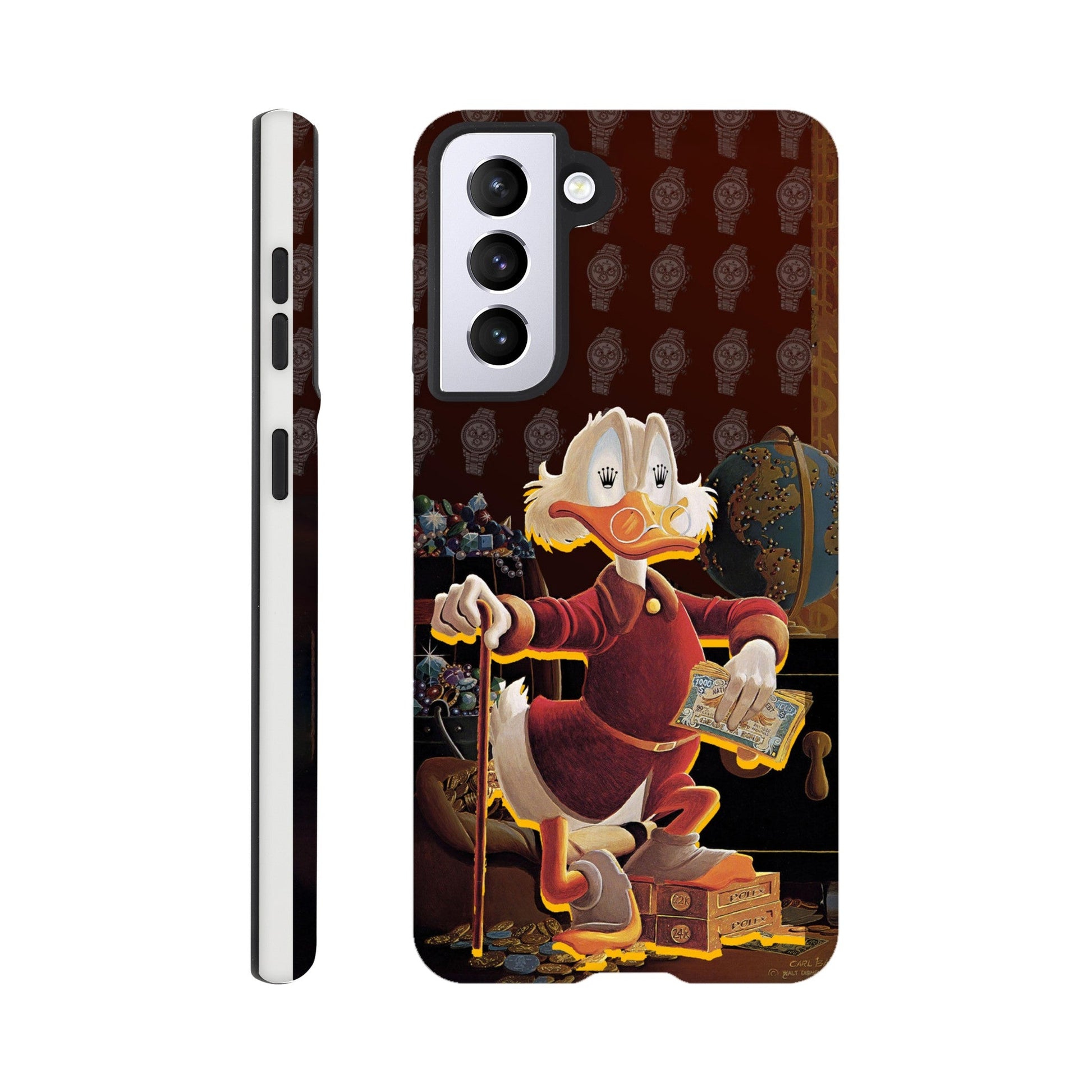 Dagobert Duck x Rolex Samsung Phone Case - Watcheez