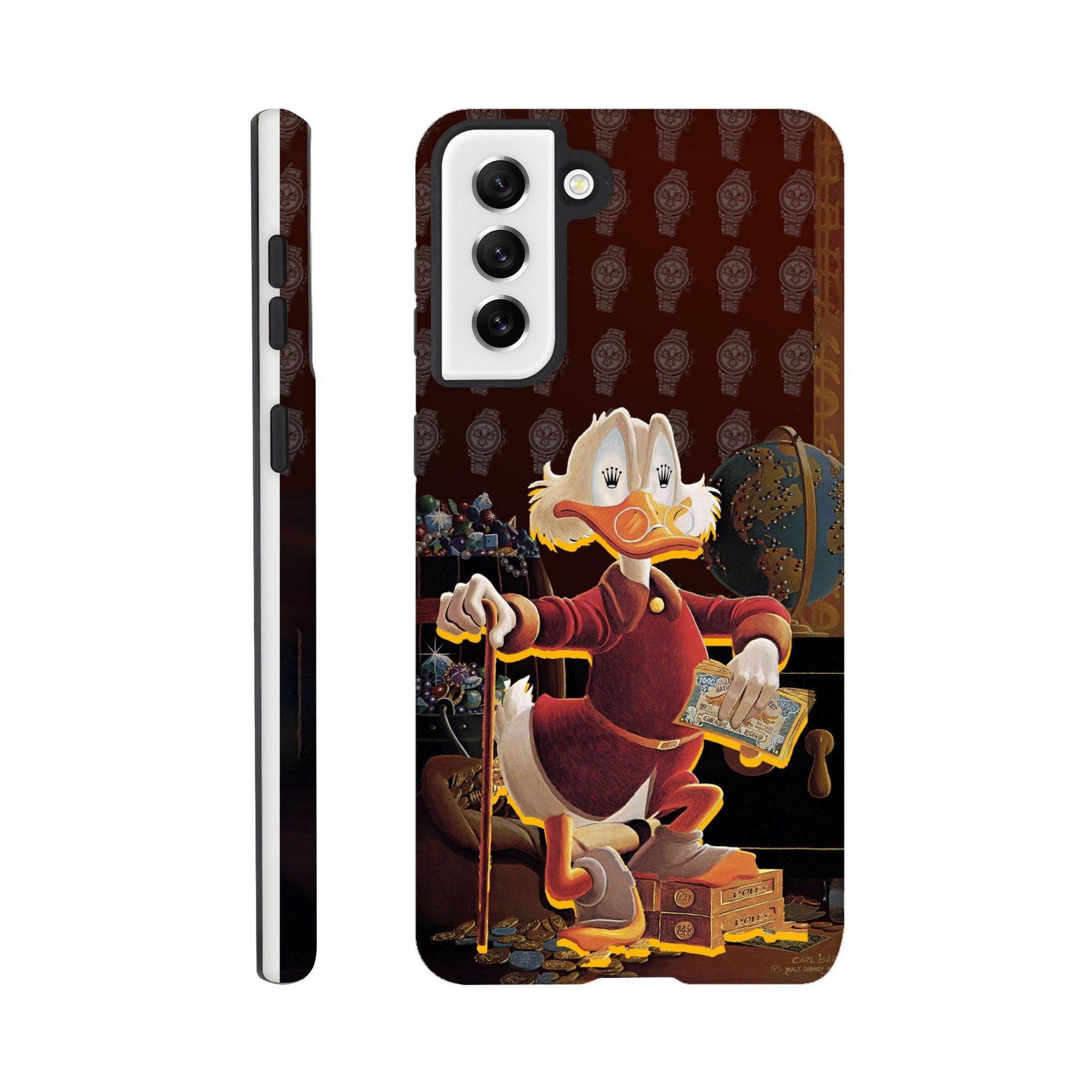 Dagobert Duck x Rolex Samsung Phone Case - Watcheez