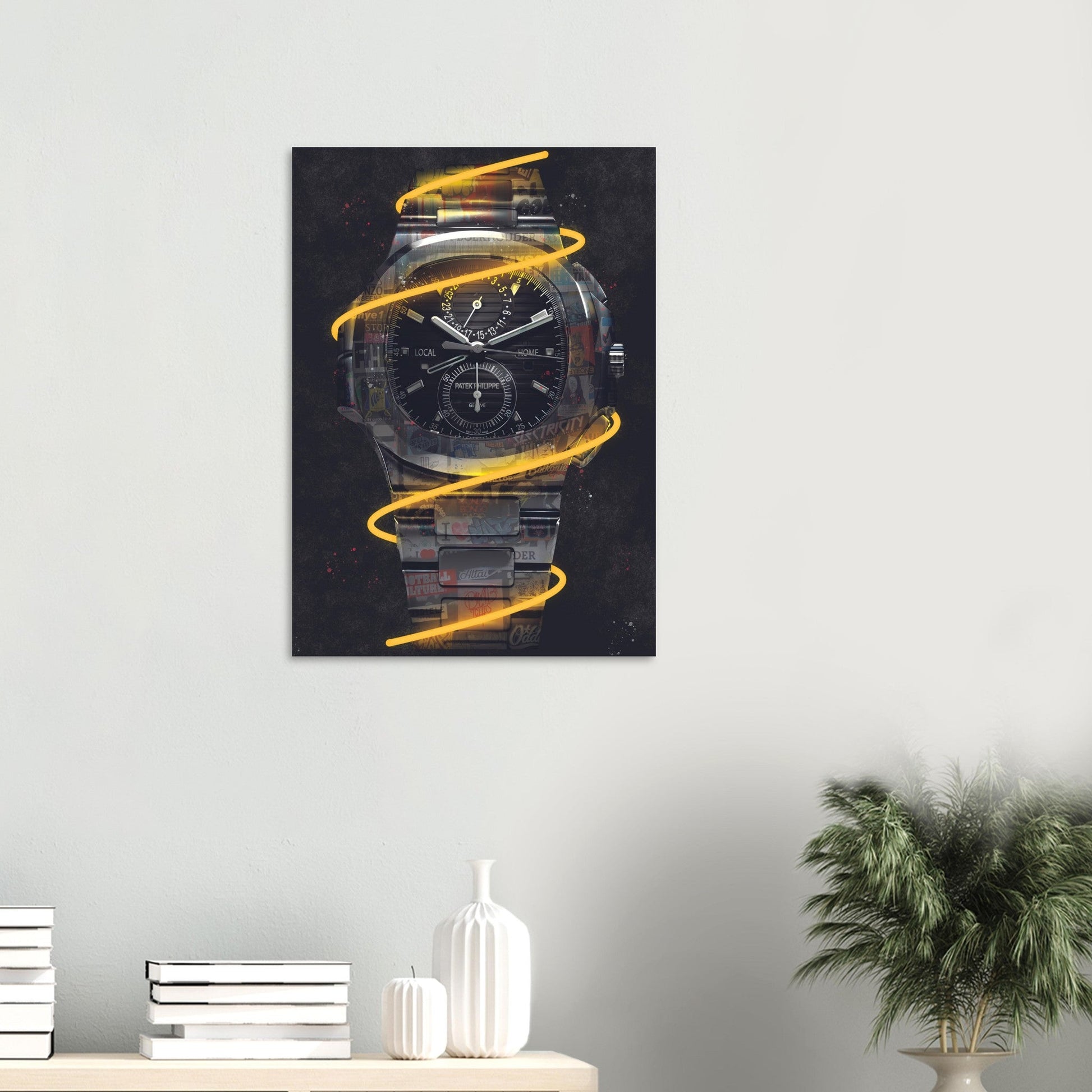 Patek Philippe Nautilus "Glow" Poster - Watcheez