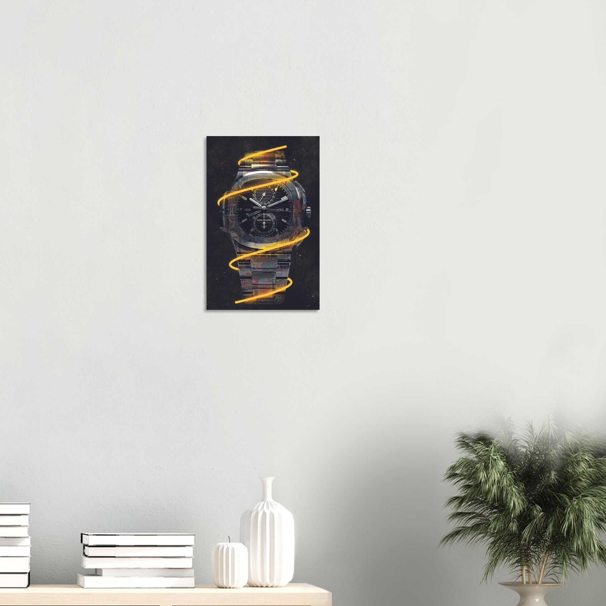 Patek Philippe Nautilus "Glow" Poster - Watcheez