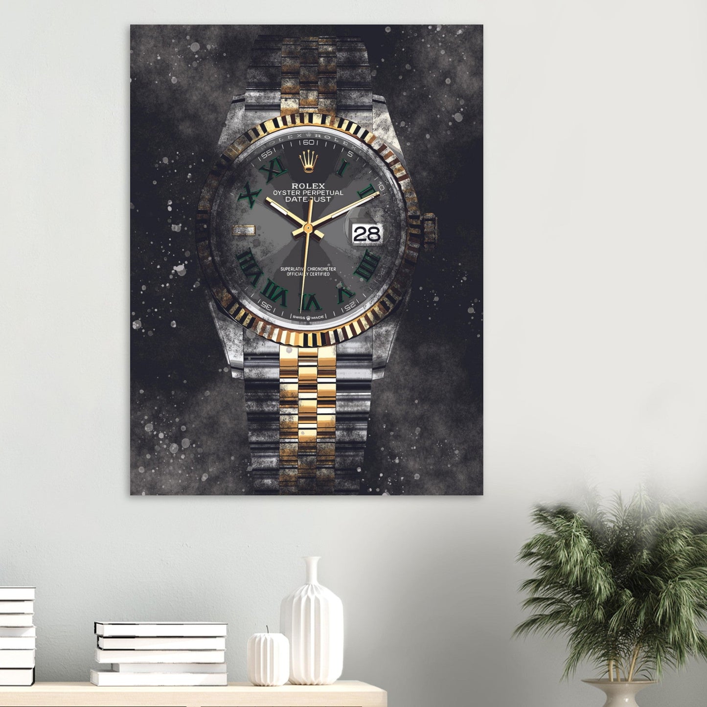 Rolex Datejust "Wimbledon" Edition Poster - Watcheez