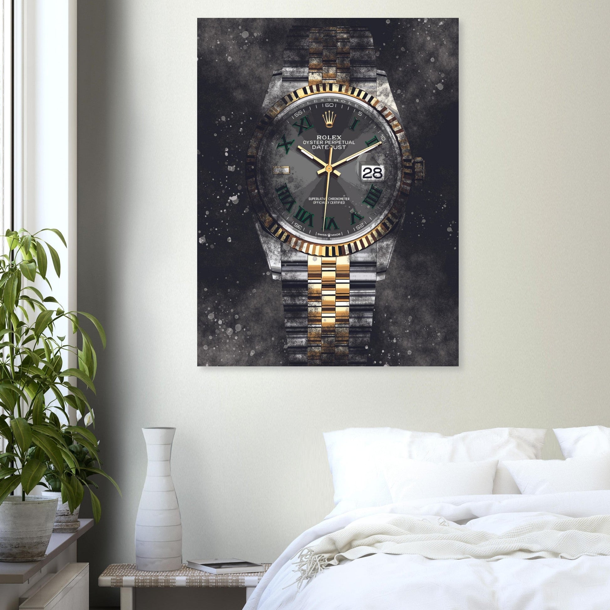 Rolex Datejust "Wimbledon" Edition Poster - Watcheez