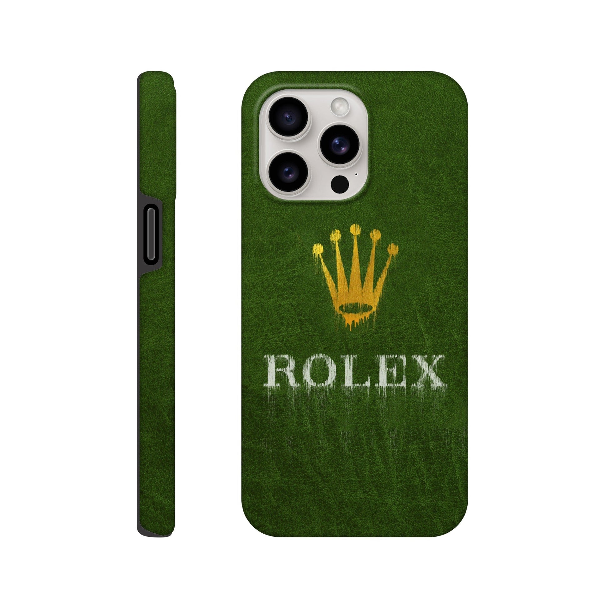 Rolex Graffiti Iphone Case Green - Watcheez