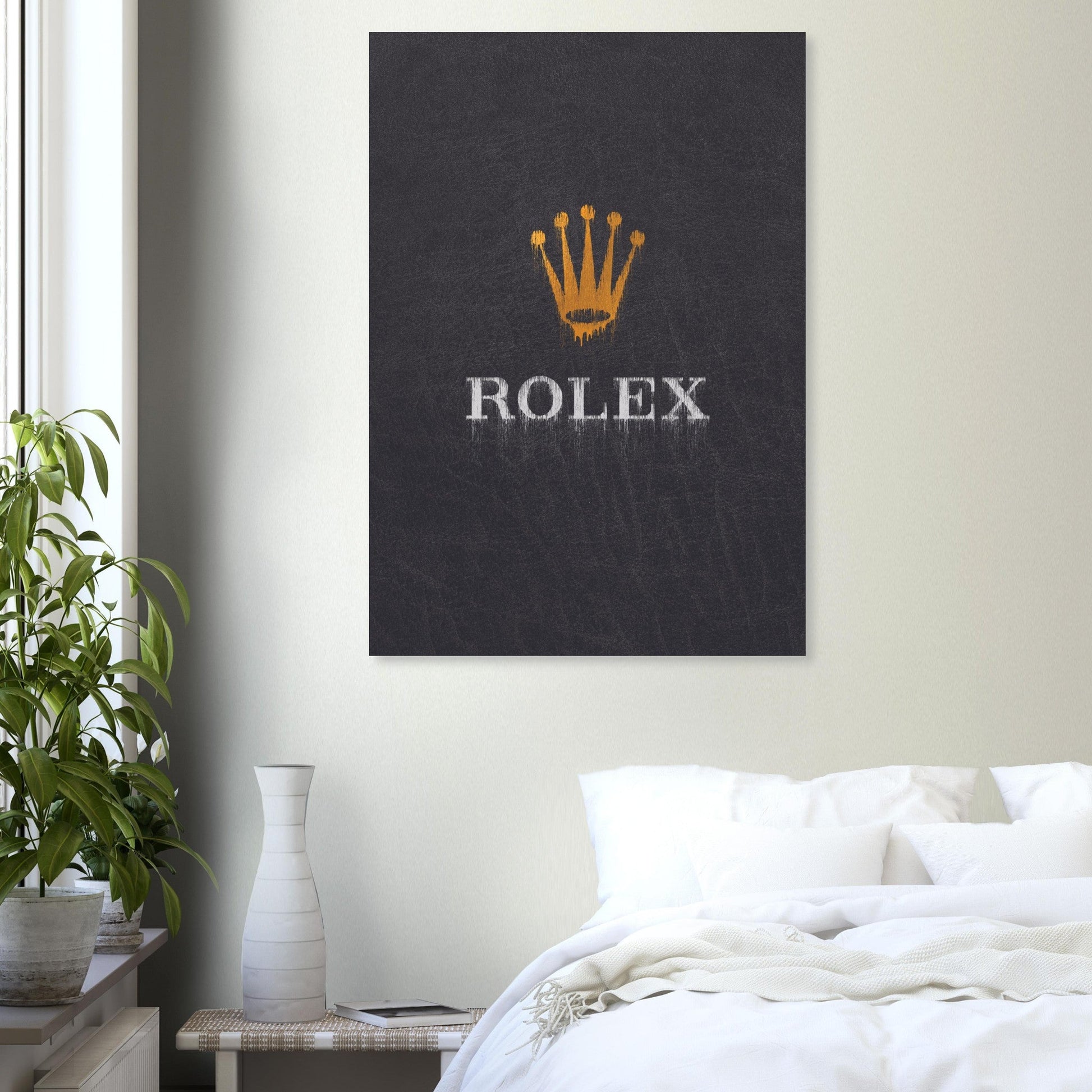 Rolex Graffiti Poster Black - Watcheez