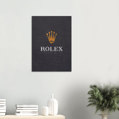 Rolex Graffiti Poster Black - Watcheez