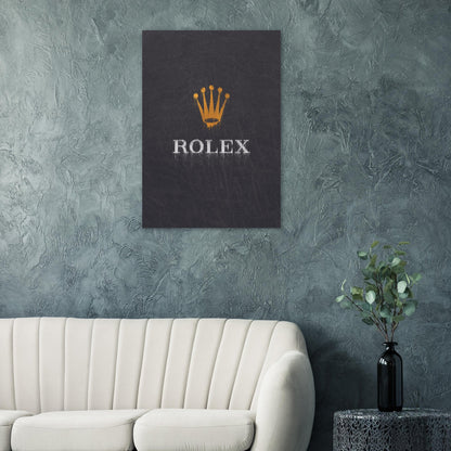 Rolex Graffiti Poster Black - Watcheez