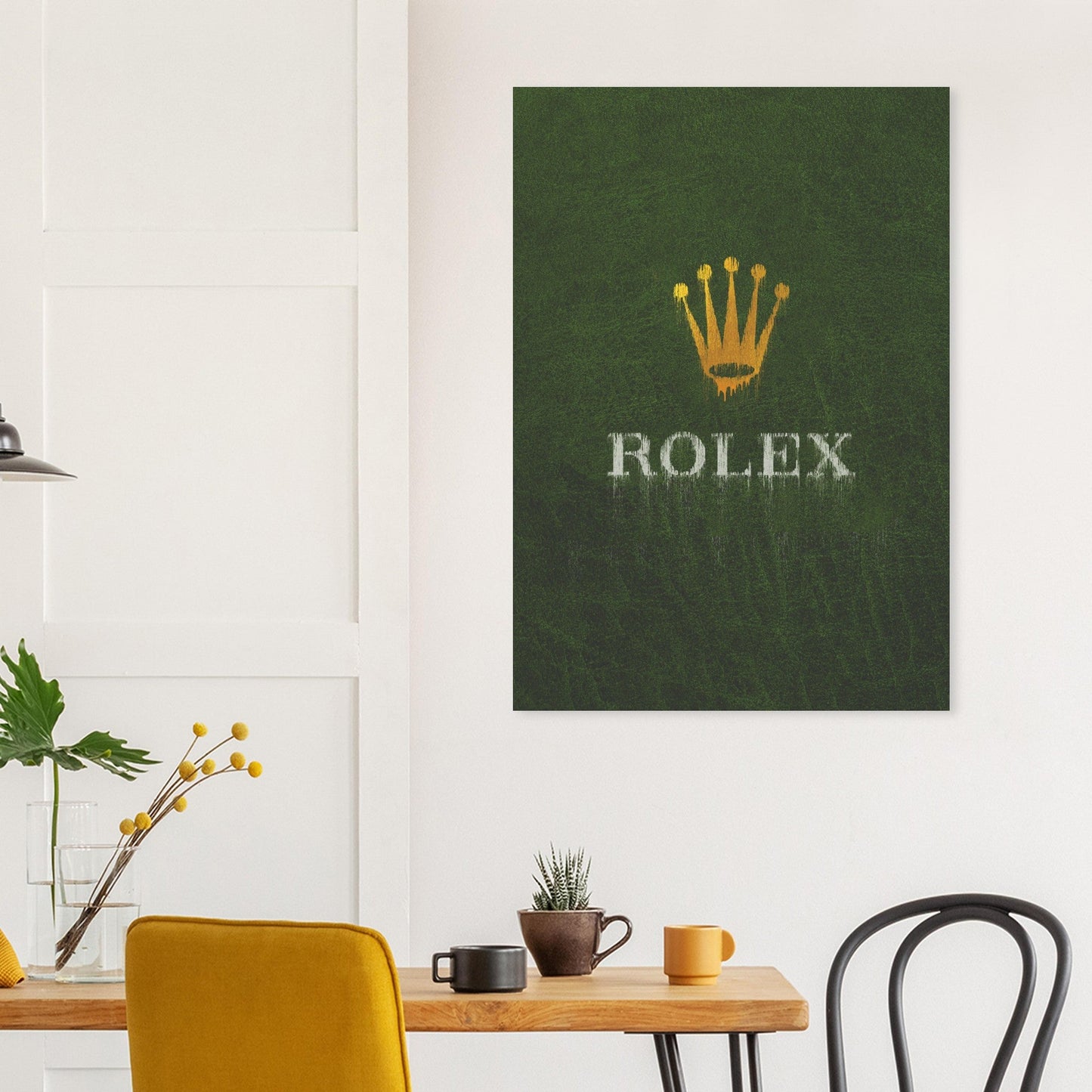 Rolex Graffiti Poster Green - Watcheez