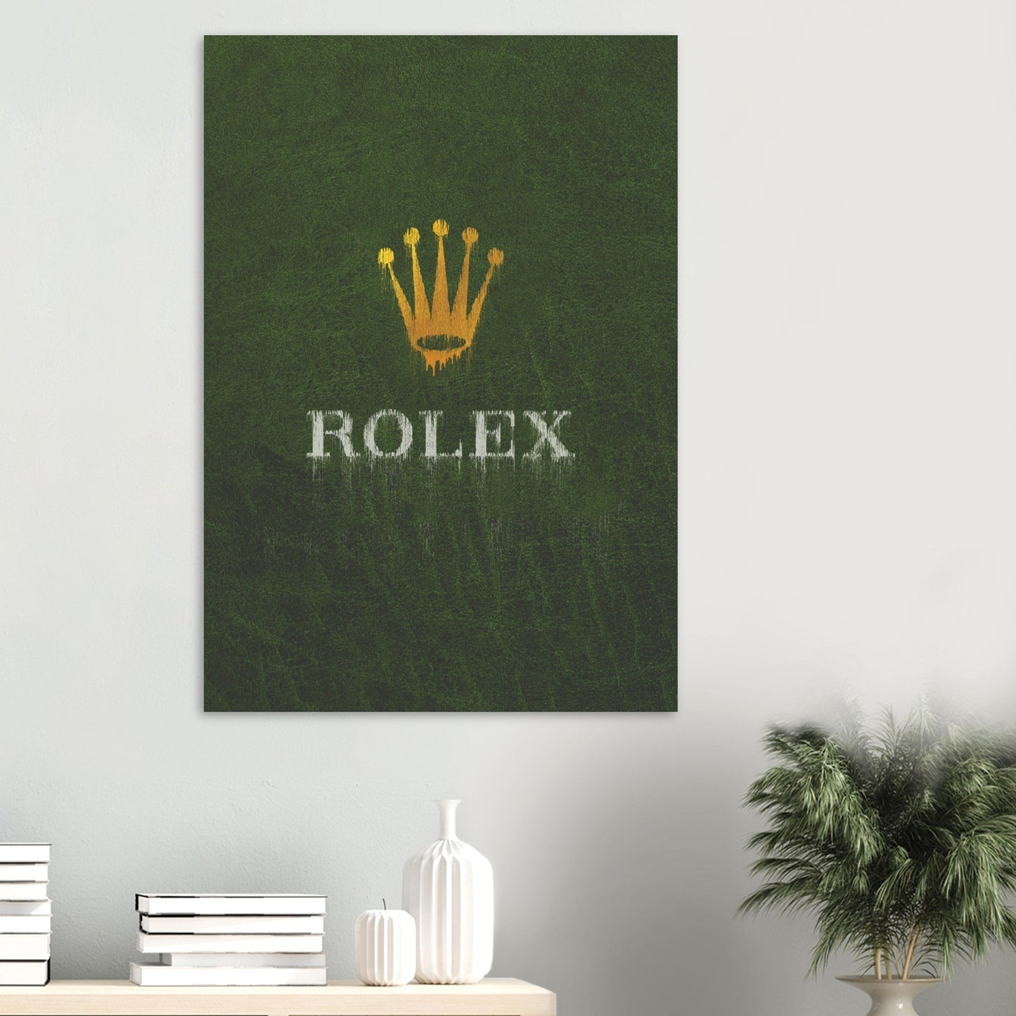 Rolex Graffiti Poster Green - Watcheez