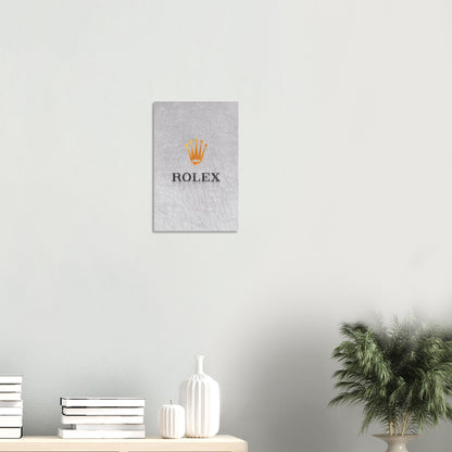 Rolex Graffiti Poster White - Watcheez