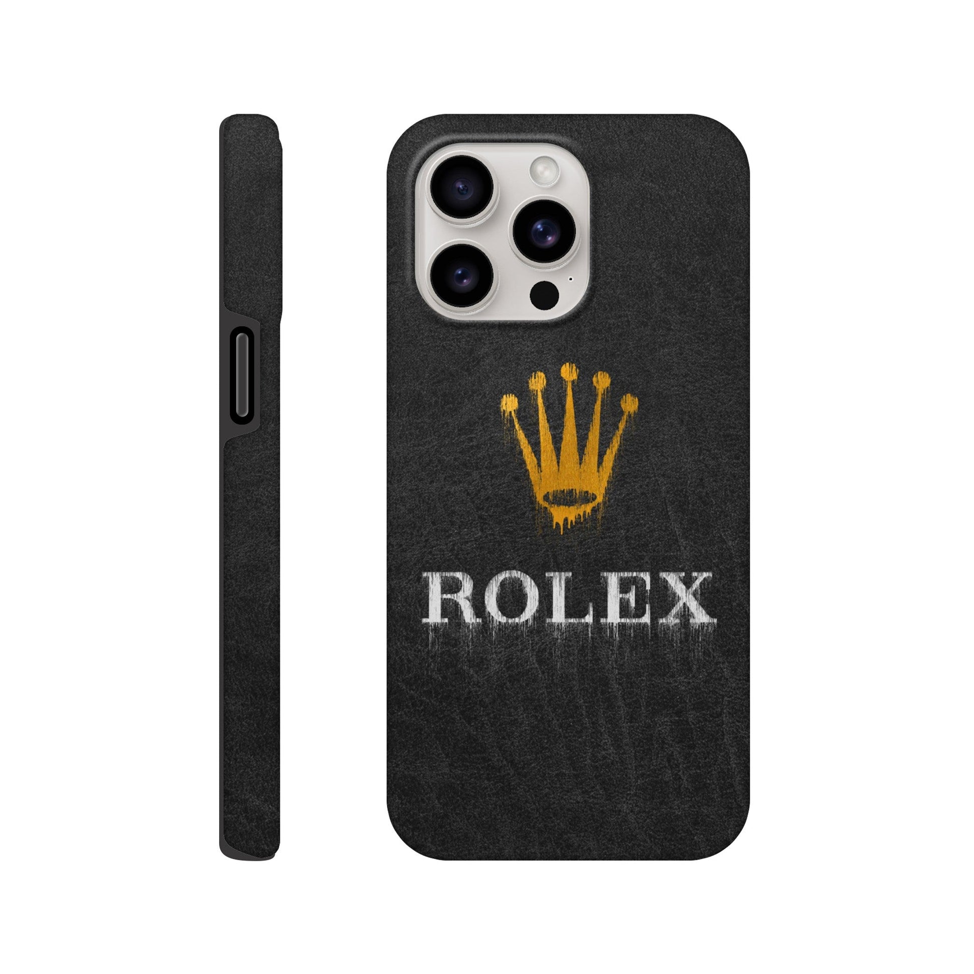 Rolex Grafitti Iphone Case Black - Watcheez