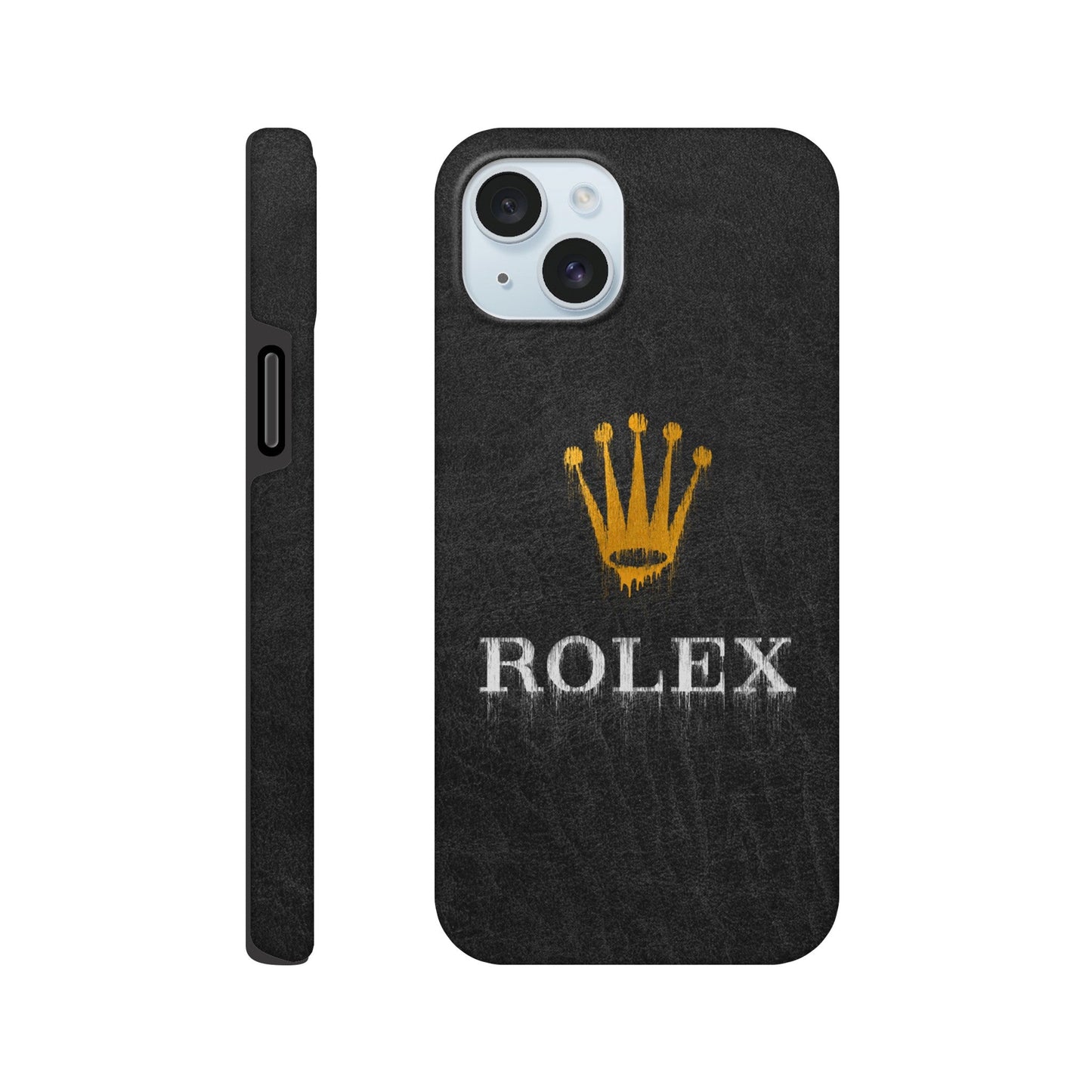 Rolex Grafitti Iphone Case Black - Watcheez