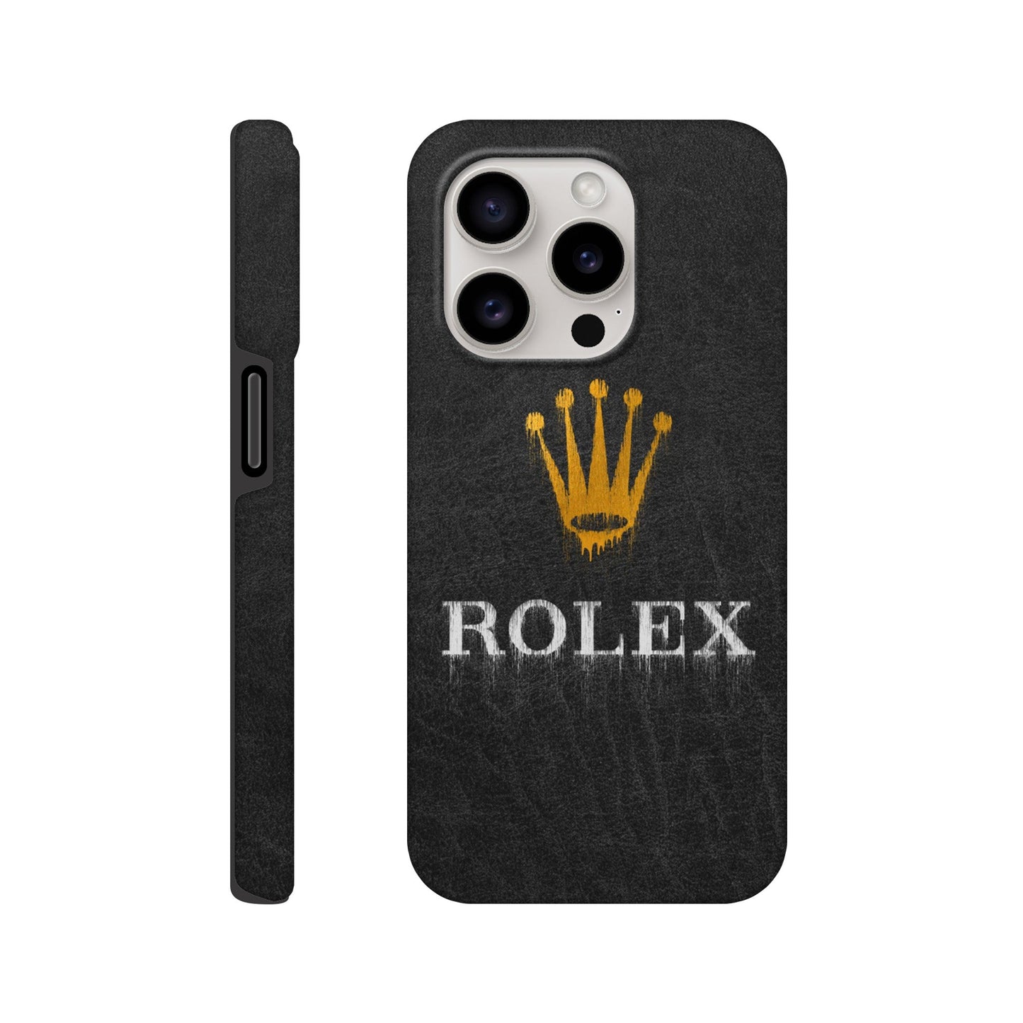 Rolex Grafitti Iphone Case Black - Watcheez