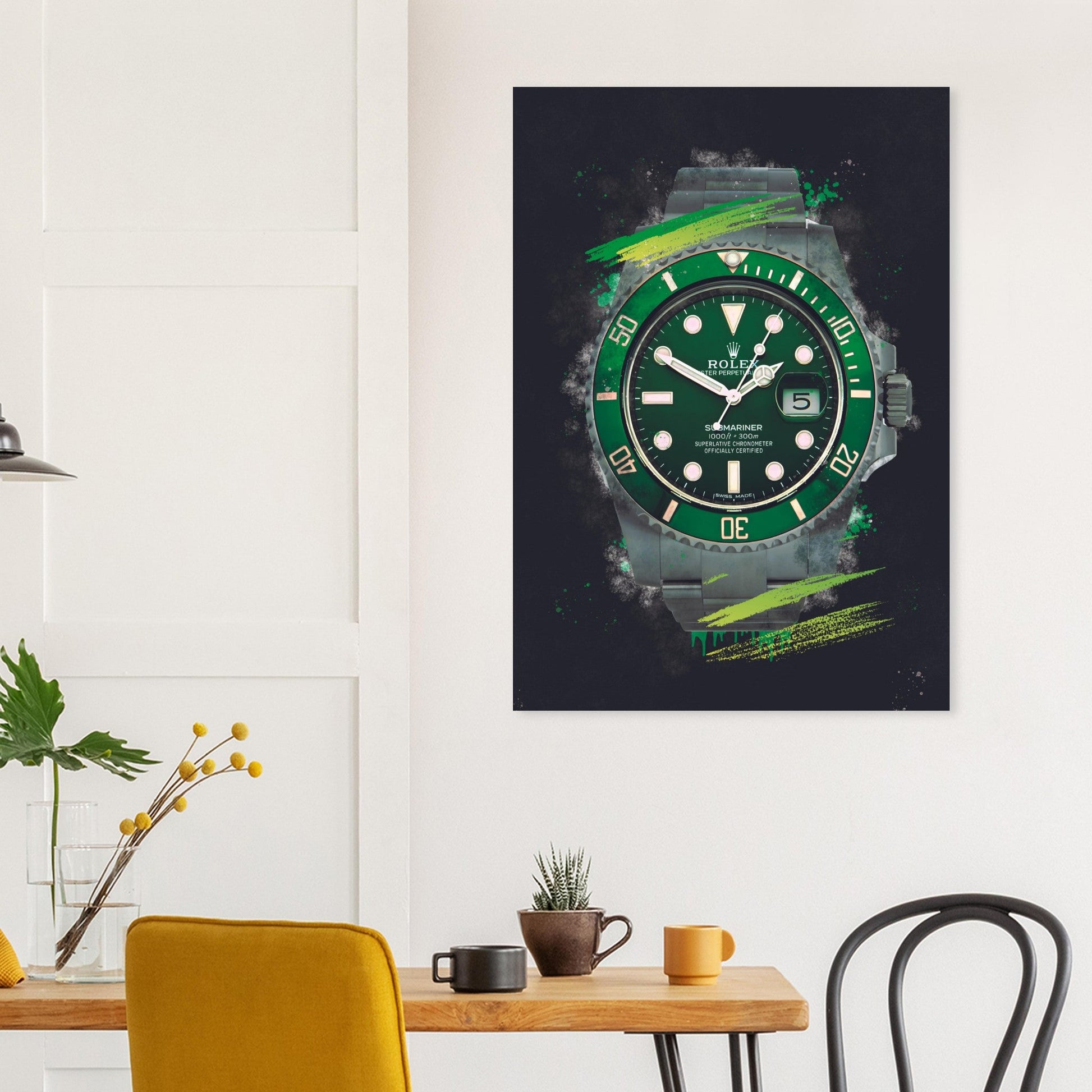 Rolex Submariner "Hulk" Poster - Watcheez