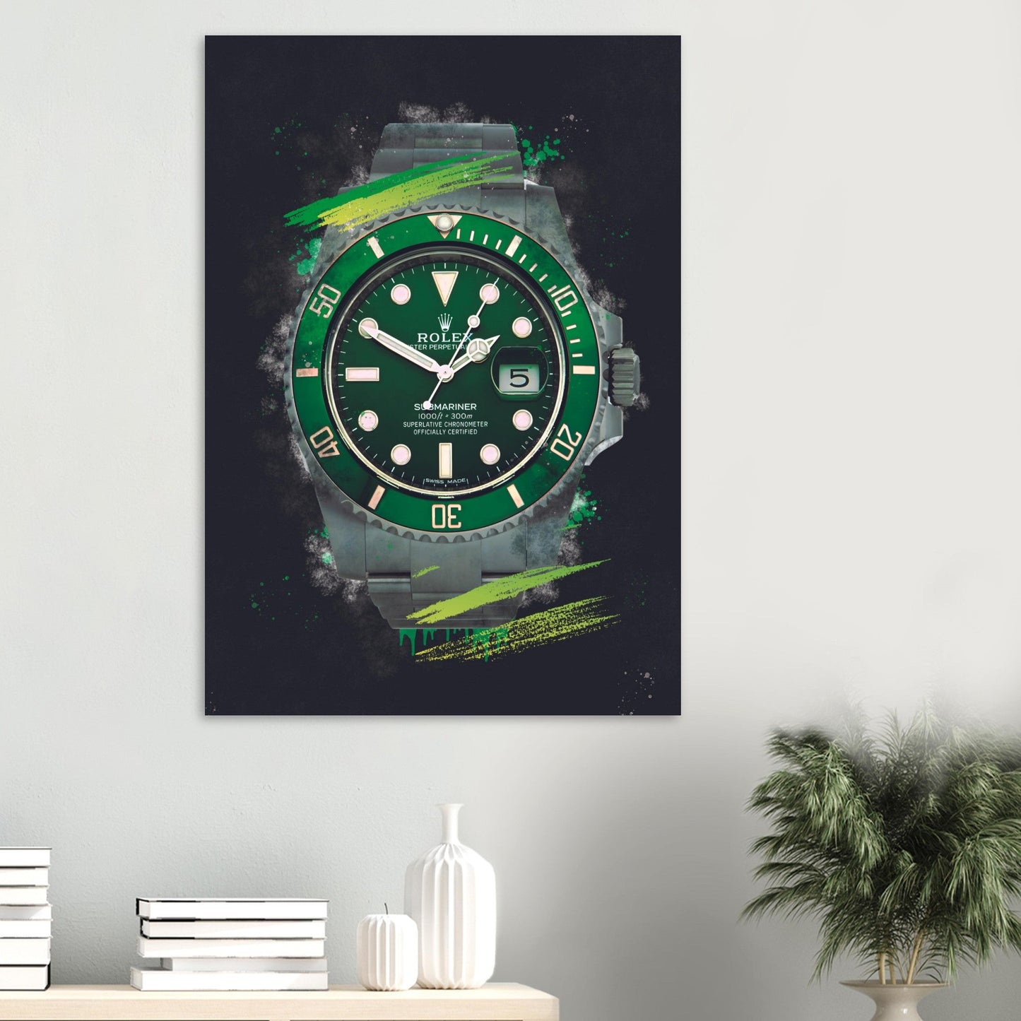 Rolex Submariner "Hulk" Poster - Watcheez