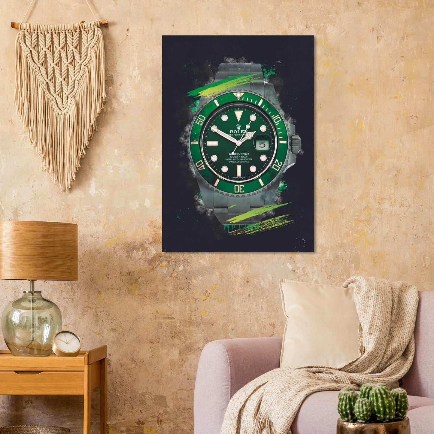 Rolex Submariner "Hulk" Poster - Watcheez