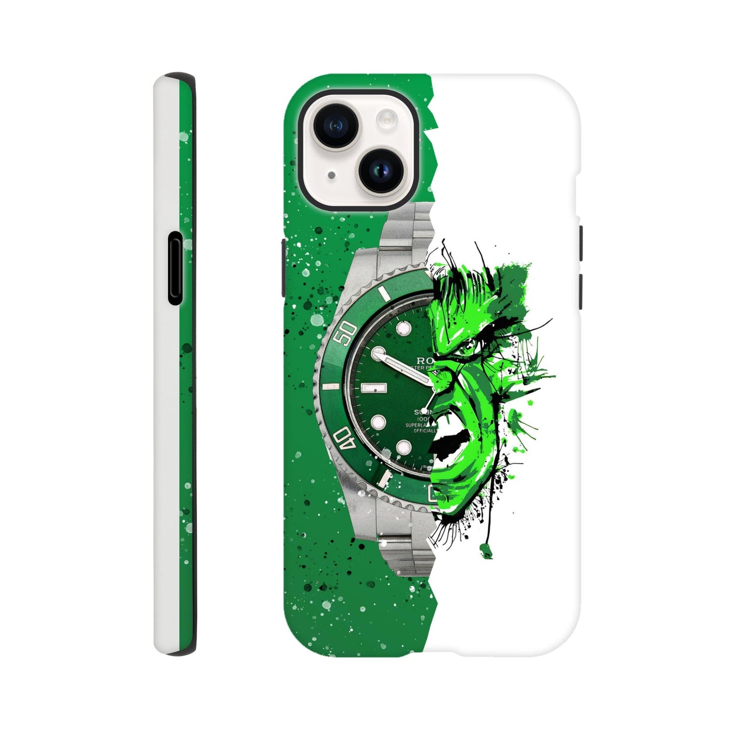 Rolex Submariner x Hulk Iphone Case - Watcheez