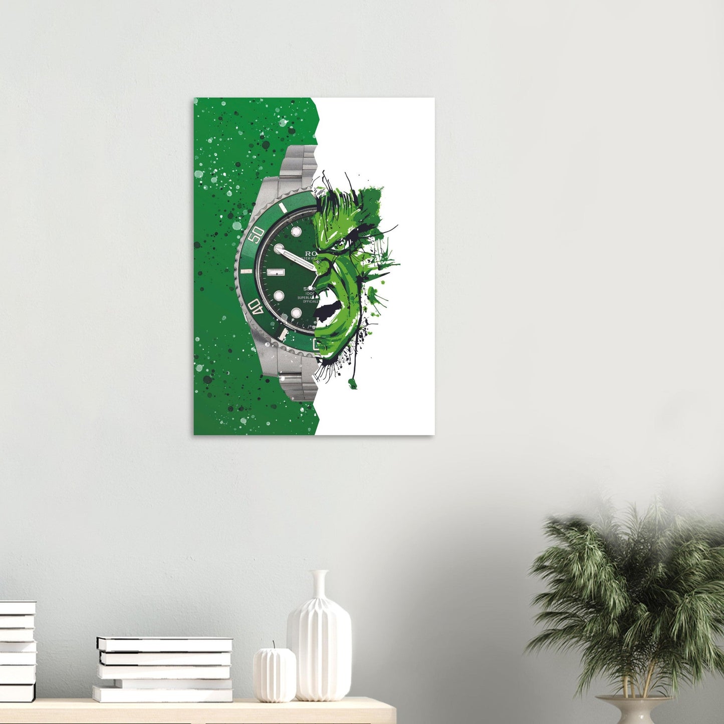 Rolex Submariner x Hulk Poster - Watcheez